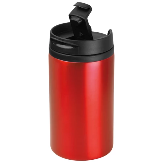 Kubek metalowy 250 ml - czerwony - (GM-60841-05)