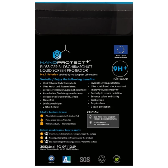 Płynne szkło na telefon - wielokolorowy - (GM-30834-mc)