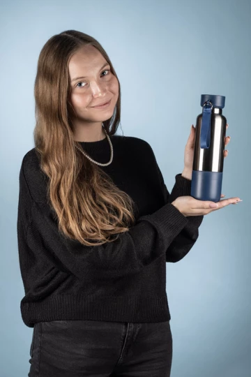 Butelka termiczna ze smyczką RON 500 ml (GA-16243-06)