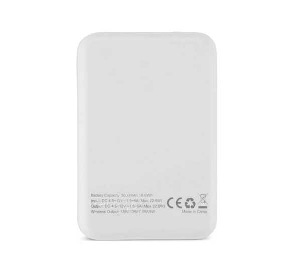 Power bank PRESTI 5000 mAh 18W (GA-45132-01)
