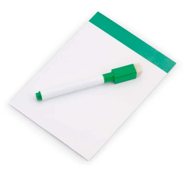 Tablica do pisania z magnesem na lodówkę, pisak, gumka (V7560-06)