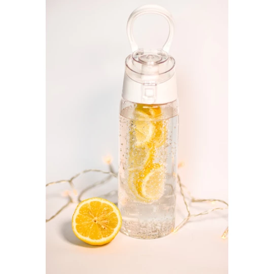 Bidon Mint 700 ml, biały/transparentny (R08353.06)