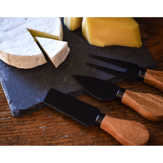Zestaw do serwowania serów Queso, beżowy (R17163.13)