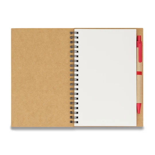 Notes z długopisem Dalvik, czerwony (R64267.08)