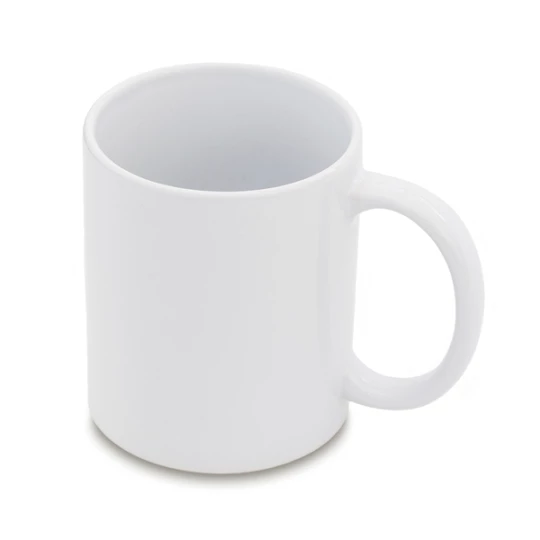 Kubek ceramiczny Lund, biały (R85306.06)