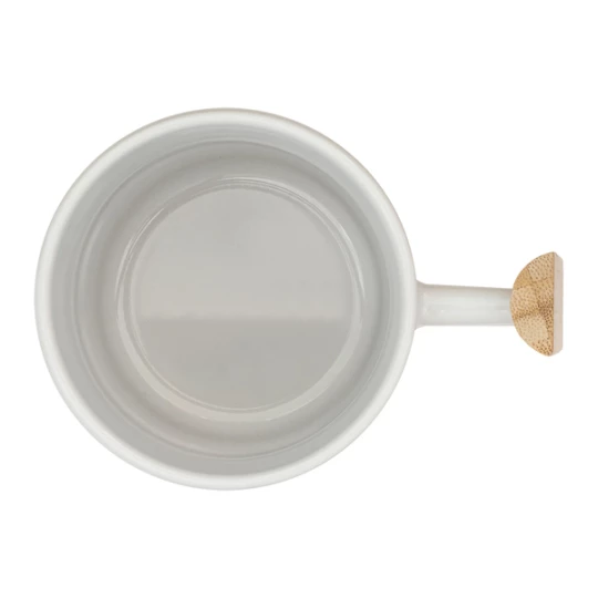 Kubek ceramiczny Sento, biały (R85304.06)