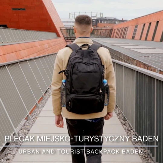 Plecak miejsko-turystyczny Baden, czarny (R91795.02)