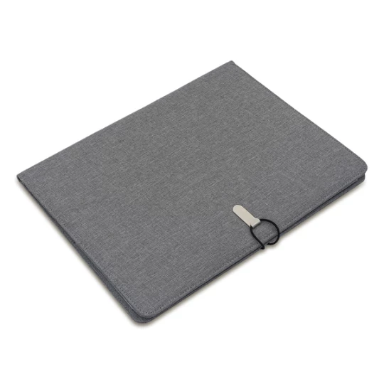 Teczka A4 z RPET Crawley, szary (R89489.21)