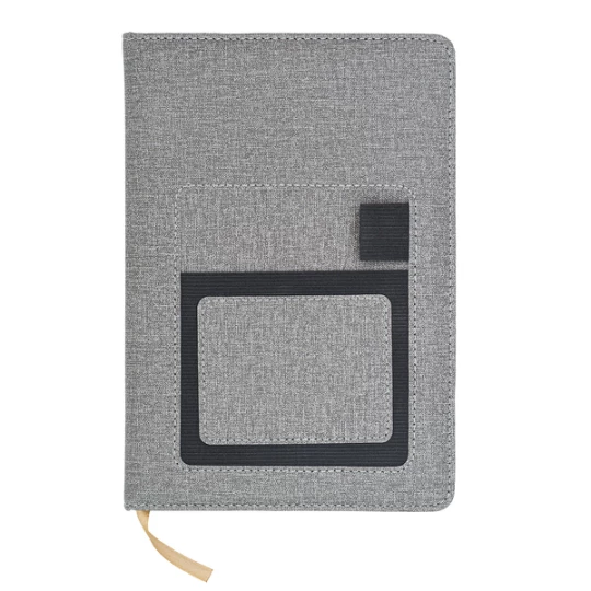 Notes z kieszenią Irun, szary (R64265.21)