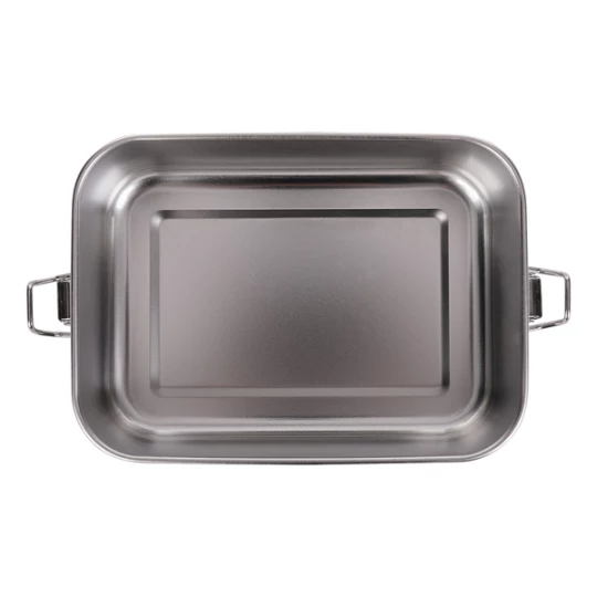 Stalowy lunch box 800 ml Somerton, srebrny (R08208.01)