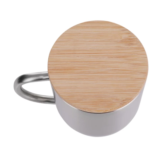 Kubek stalowy Maloy 350 ml , srebrny (R08481.01)