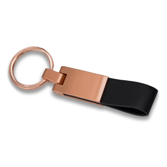 Brelok metalowy Rosa, czarny (R73166.02)