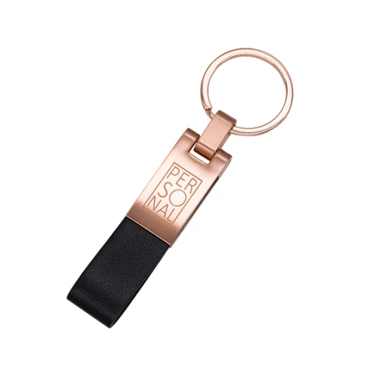 Brelok metalowy Rosa, czarny (R73166.02)