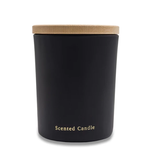 Świeca sojowa Somonte, czarny (R17483.02)