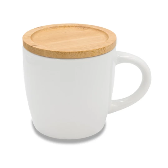 Kubek ceramiczny Arona 320 ml, biały (R85302.06)
