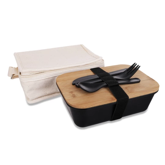 Zestaw na lunch Take Away, beżowy (R08489.13)