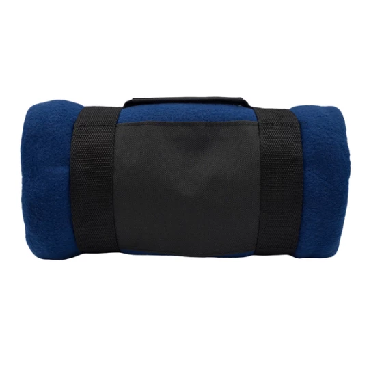 Koc polarowy Git, granatowy (R08098.42)