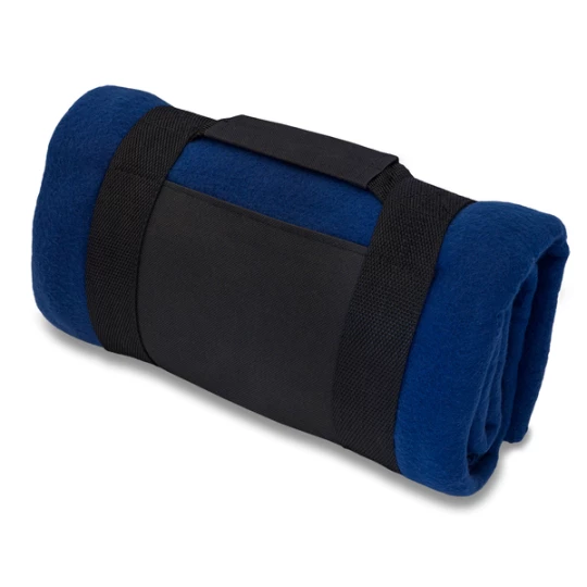 Koc polarowy Git, granatowy (R08098.42)