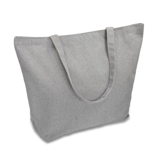 Torba z bawełny 340g/m2 Kinia, szary (R08487.21)