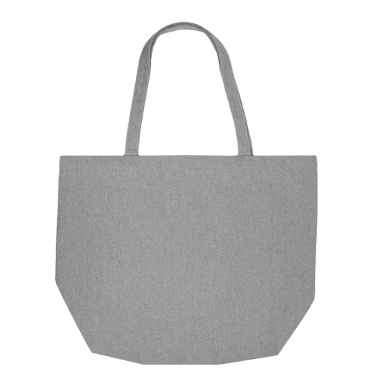 Torba z bawełny 340g/m2 Kinia, szary (R08487.21)