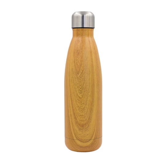 Butelka termiczna Woody 500 ml, brązowy (R08205.10)