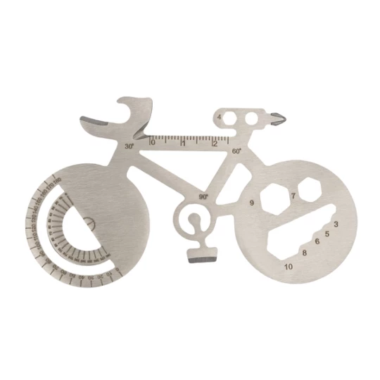 Narzędzie wielofunkcyjne Cyclist, srebrny (R17488.01)