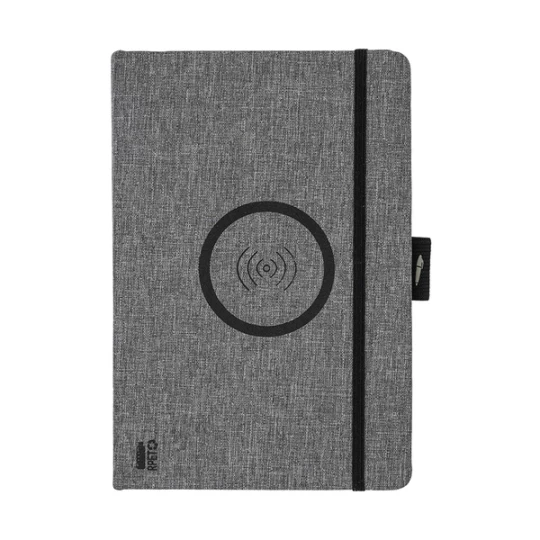 Notes z ładowarką indukcyjną Bartisi, szary (R64273.21)