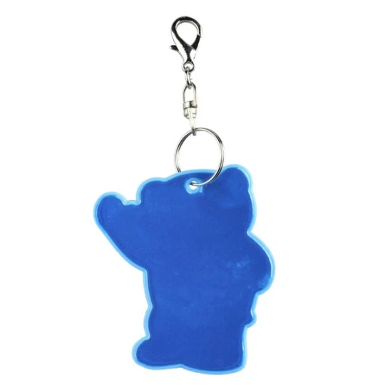 Brelok odblaskowy Beary, niebieski (R73245.04)