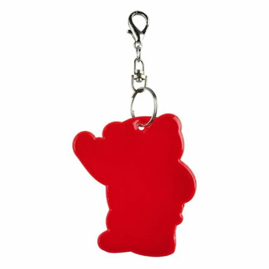 Brelok odblaskowy Beary, czerwony (R73245.08)
