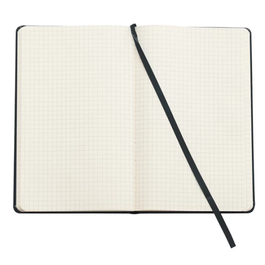 Notatnik 130x210/80k kratka Asturias, czarny (R64227.02)