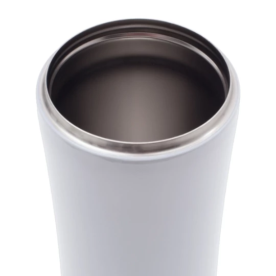Kubek izotermiczny Telescope 430 ml, biały/zielony (R08326.06)