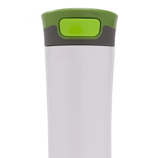 Kubek izotermiczny Telescope 430 ml, biały/zielony (R08326.06)