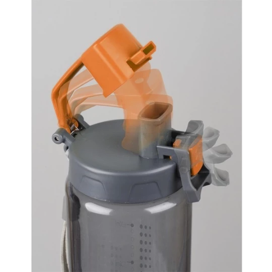 Bidon Feelsogood 600 ml, pomarańczowy/szary (R08312.15)
