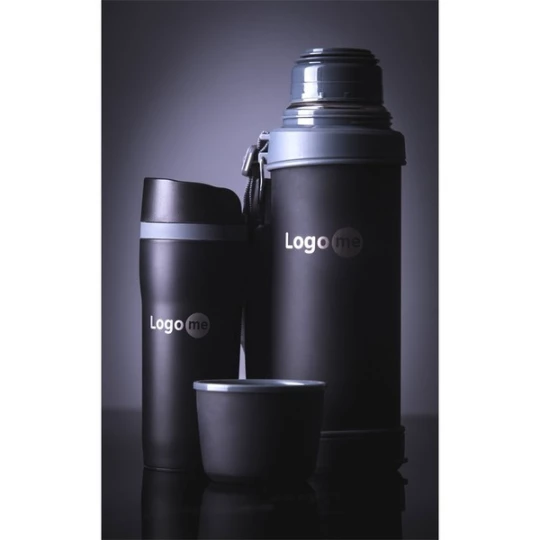 Kubek izotermiczny Winnipeg 350 ml, czarny (R08394.02)