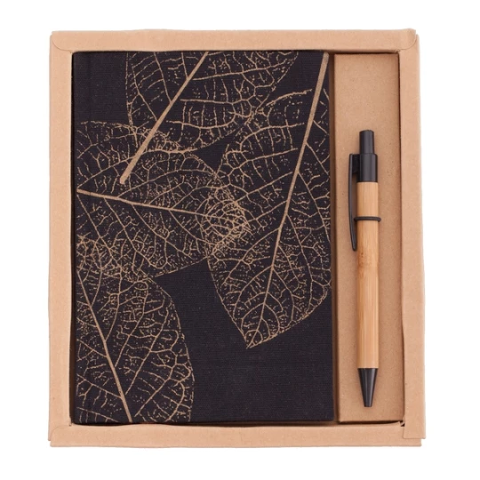 Zestaw Porto - notes z długopisem, brązowy (R64238.79)
