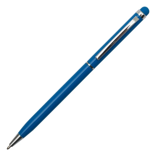 Długopis aluminiowy Touch Tip, jasnoniebieski (R73408.28)
