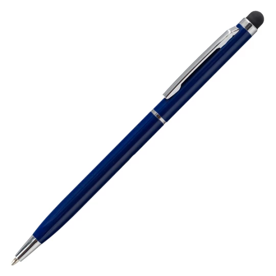 Długopis aluminiowy Touch Tip, granatowy (R73408.42)