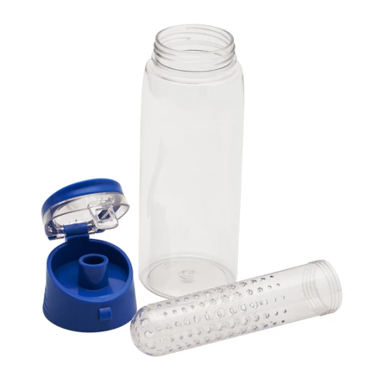 Bidon Frutello 700 ml, niebieski/transparentny (R08313.04)