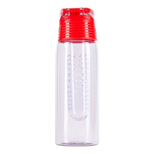 Bidon Frutello 700 ml, czerwony/transparentny (R08313.08)