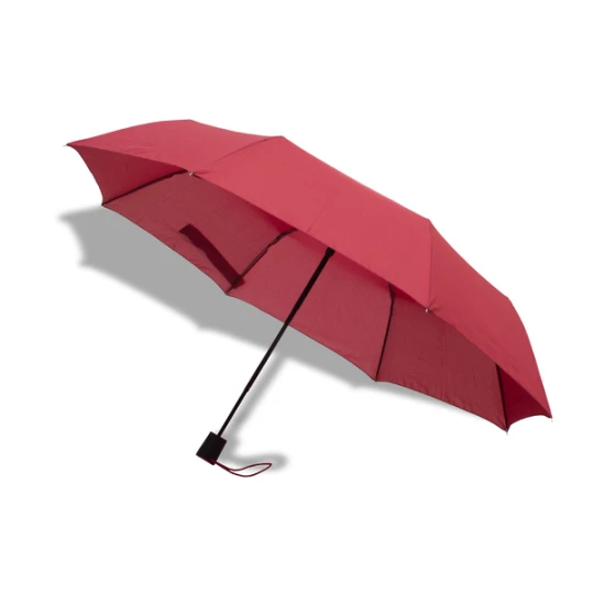 Składany parasol sztormowy Ticino, bordowy (R07943.82)