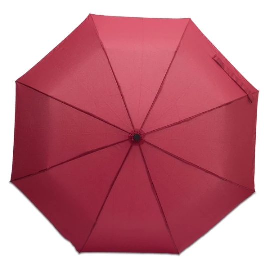 Składany parasol sztormowy Ticino, bordowy (R07943.82)
