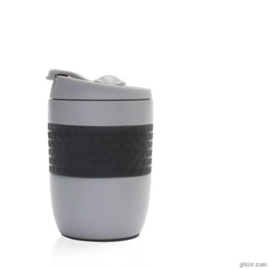 Kubek izotermiczny Offroader 200 ml, szary (R08317.21)