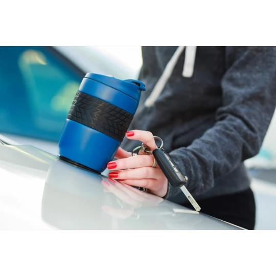 Kubek izotermiczny Offroader 200 ml, granatowy (R08317.42)
