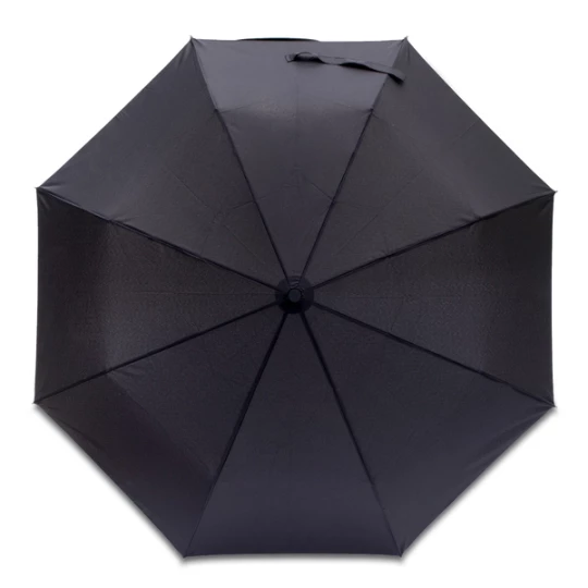 Składany parasol sztormowy Biel, czarny (R07942.02)