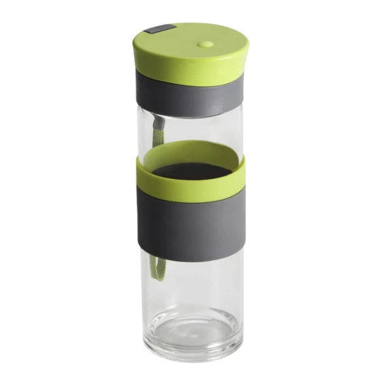 Szklana butelka Top Form 440 ml, jasnozielony (R08290.55)