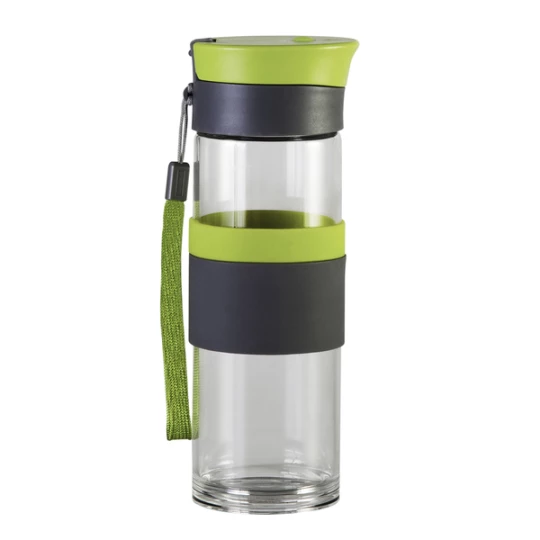 Szklana butelka Top Form 440 ml, jasnozielony (R08290.55)