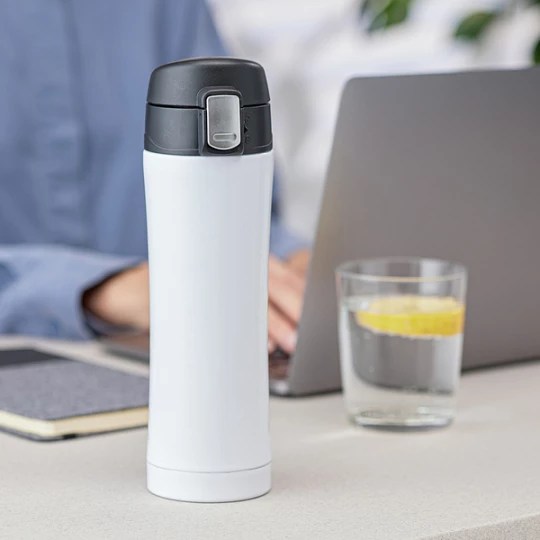 Kubek izotermiczny Secure 400 ml, biały (R08424.06)
