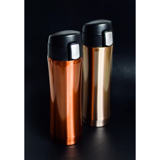 Kubek izotermiczny Secure 400 ml, złoty (R08424.79)