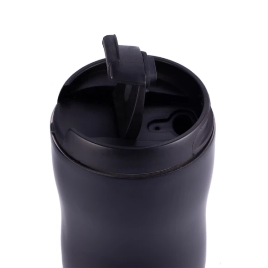 Kubek izotermiczny Tromso 250 ml, czarny (R08488.02)