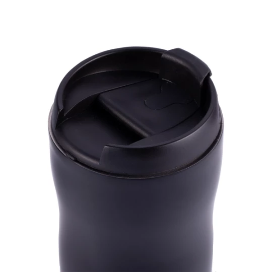 Kubek izotermiczny Tromso 250 ml, czarny (R08488.02)